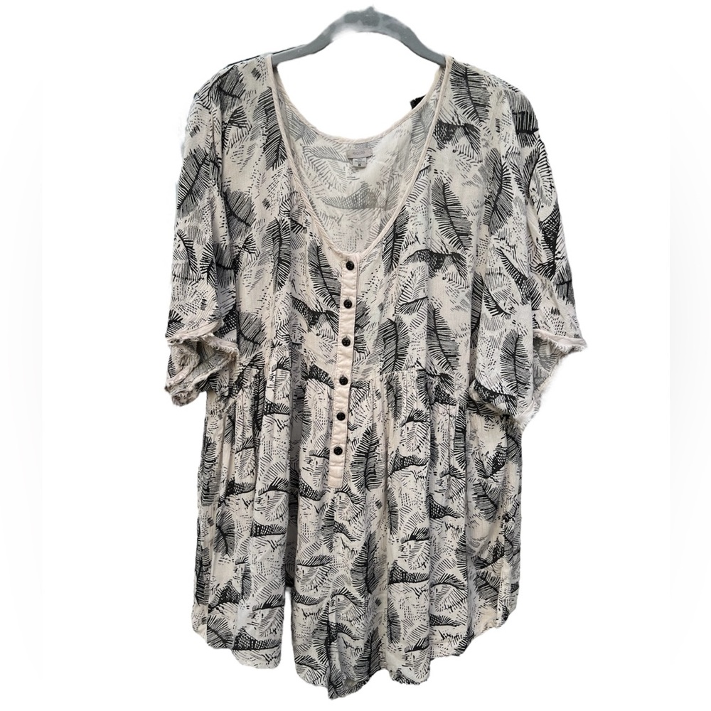 Urban Outfitters ECOTE Women’s Palm Leaf Print Romper Size Small